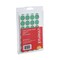 Universal 0.75 in. Diameter Self-Adhesive Removable Color-Coding Labels - Green (28/Sheet, 36 Sheets/Pack)